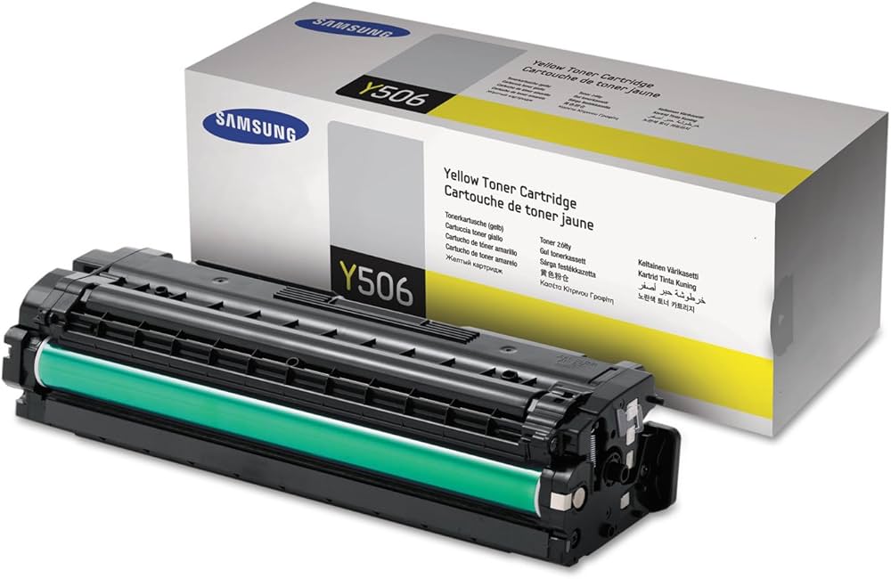 New, Pre-Owned - Samsung Samsung Y506S Standard Yield Yellow Toner Cartridge, CLT-Y506S