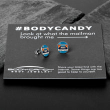 Retro Cassette Tape Stud Earrings by Onyx O