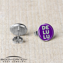 Word DELULU Stud Earrings by Onyx O