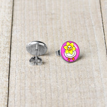 Daffodil Duck Stud Earrings by Onyx O