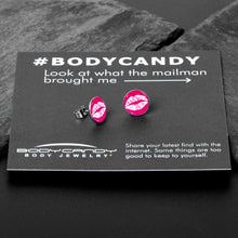 Red Hot Lips Stud Earrings by Onyx O