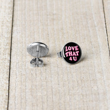 Love That 4 You Stud Earrings by Onyx O
