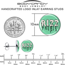 RIZZ Stud Earrings by Onyx O