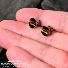 Spicy and Saucy Stud Earrings by Onyx O