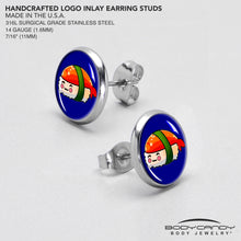 Sushi Stud Earrings by Onyx O