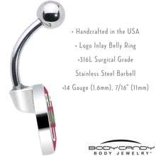Bah Humbug Holiday Grouch Belly Ring by Onyx O