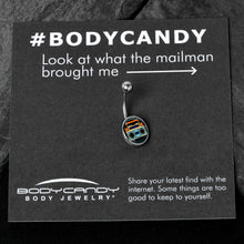 Retro Boombox Belly Ring by Onyx O