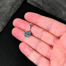 Retro Cassette Tape Belly Ring by Onyx O