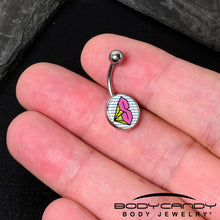Hot Pink Cool S Belly Ring by Onyx O