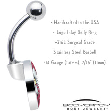 Love Me Not Flower Belly Ring by Onyx O