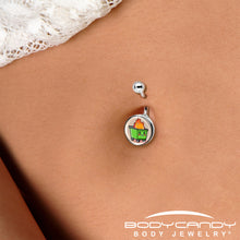 Dumpster Fire Belly Ring by Onyx O