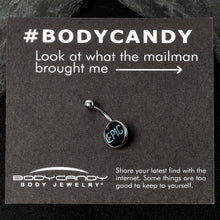 Epic Blue Belly Ring