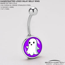 Ghost Belly Ring by Onyx O