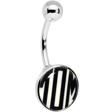 Custom Glow in the Dark Logo Personalized Initial Belly Ring