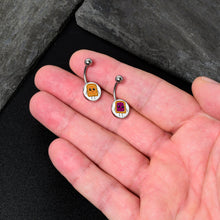 PB and J Peanut Butter and Jelly Sandwich BFF Set of 2 Belly Rings by Onyx O