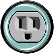 0G Smiling Plug Outlet Black Acrylic Saddle Plug Set by Onyx O