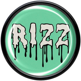 RIZZ Black Acrylic Saddle Plug Set by Onyx O