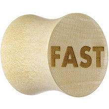 Fast Saddle Plug in Organic Crocodile Wood