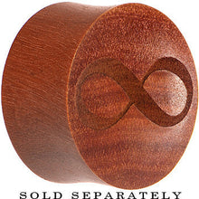 Organic Sawo Wood Infinity Saddle Plug