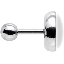 16G Snow Globe Snowman Tragus Cartilage Earring