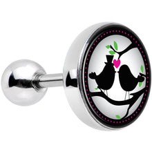 Lovebirds Silhouette Tragus Cartilage Earring