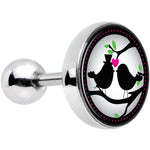 Lovebirds Silhouette Tragus Cartilage Earring