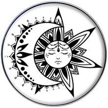 Sun and Moon Tragus Cartilage Earring
