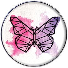 16G 1/4 Watercolor Geometric Butterfly Tragus Cartilage Earring