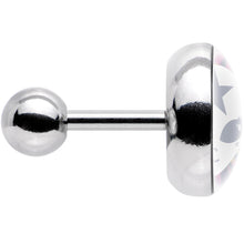Star Tie Dye Alien Tragus Cartilage Earring