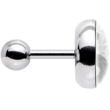 16G 1/4 Mandala Yin Yang Tragus Cartilage Earring