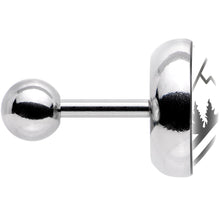 16G 1/4 Camping in the Mountains Tragus Cartilage Earring