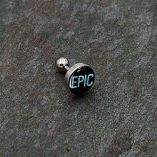 16G 1/4 Epic Blue Cartilage Tragus Earring