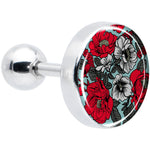 16G 1/4 Blossom Creation Vibrant Bloom of Flowers Cartilage Earring by Onyx O