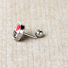 16G 1/4 I Love Me Cartilage Tragus Earring by Onyx O