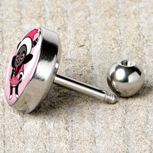 16G 1/4 Krampus Cutie Tragus Cartilage Earring by Onyx O