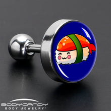 16G 1/4 Sushi Cartilage Tragus Earring by Onyx O