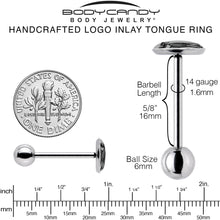 Donkey Smart Ass Barbell Tongue Ring by Onyx O