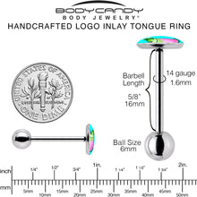 Summer Drink Barbell Tongue Ring by Onyx O