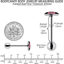 Vibe Barbell Tongue Ring by Onyx O
