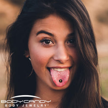 Voodoo Doll Barbell Tongue Ring by Onyx O