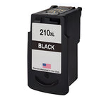 U.S. Remanufactured for Canon PG-210XL Black Ink Cartridge