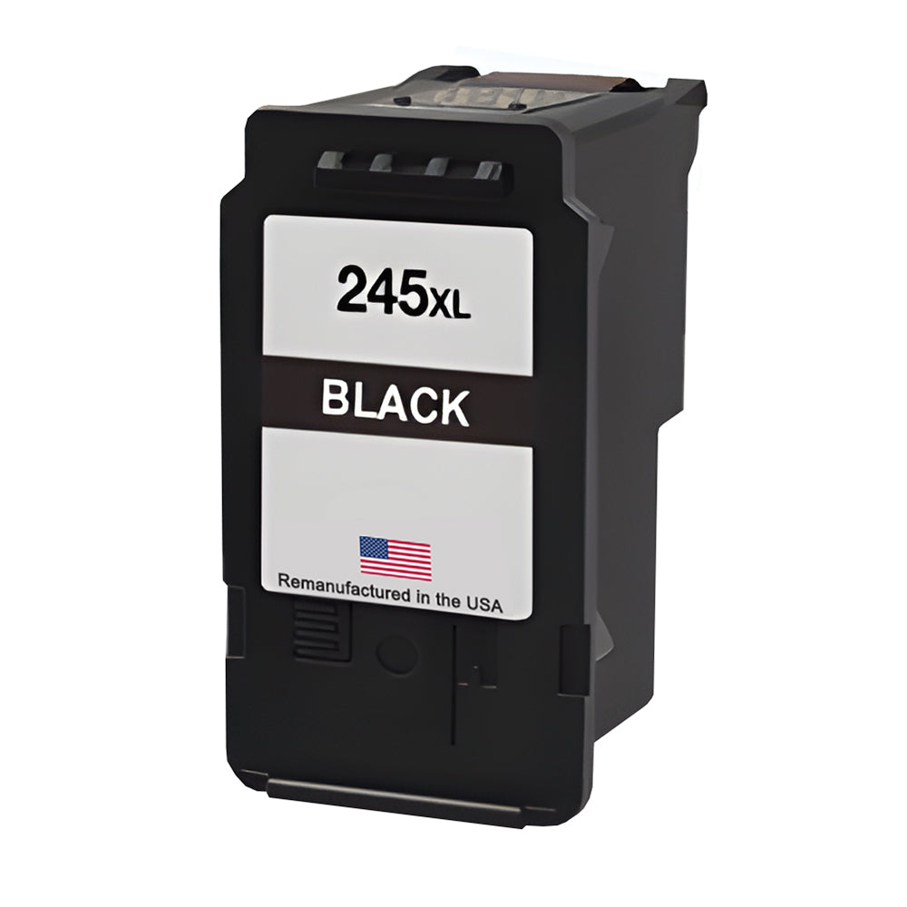 U.S. Remanufactured for Canon PG-245XL Black High Yield Ink Cartridges