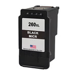 U.S. Remanufactured for Canon PG-260XL Black MICR Ink Cartridge
