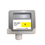 U.S. Remanufactured for Canon PFI-303Y 330ml Yellow Ink Cartridge