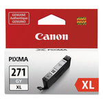 New, Pre-Owned -  CLI-271XL High Yield Gray Inkjet Cartridge, 0340C001