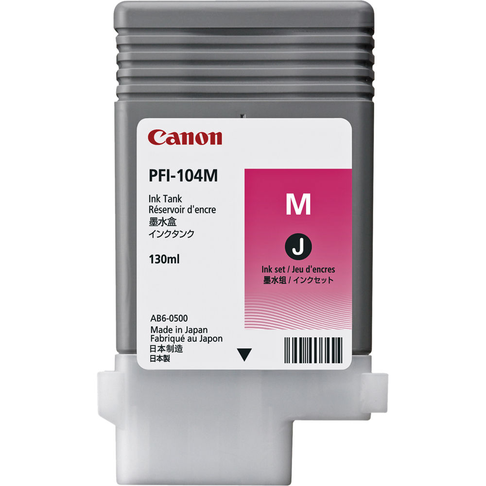 New, Pre-Owned - Canon PFI-104 Magenta Ink Cartridge