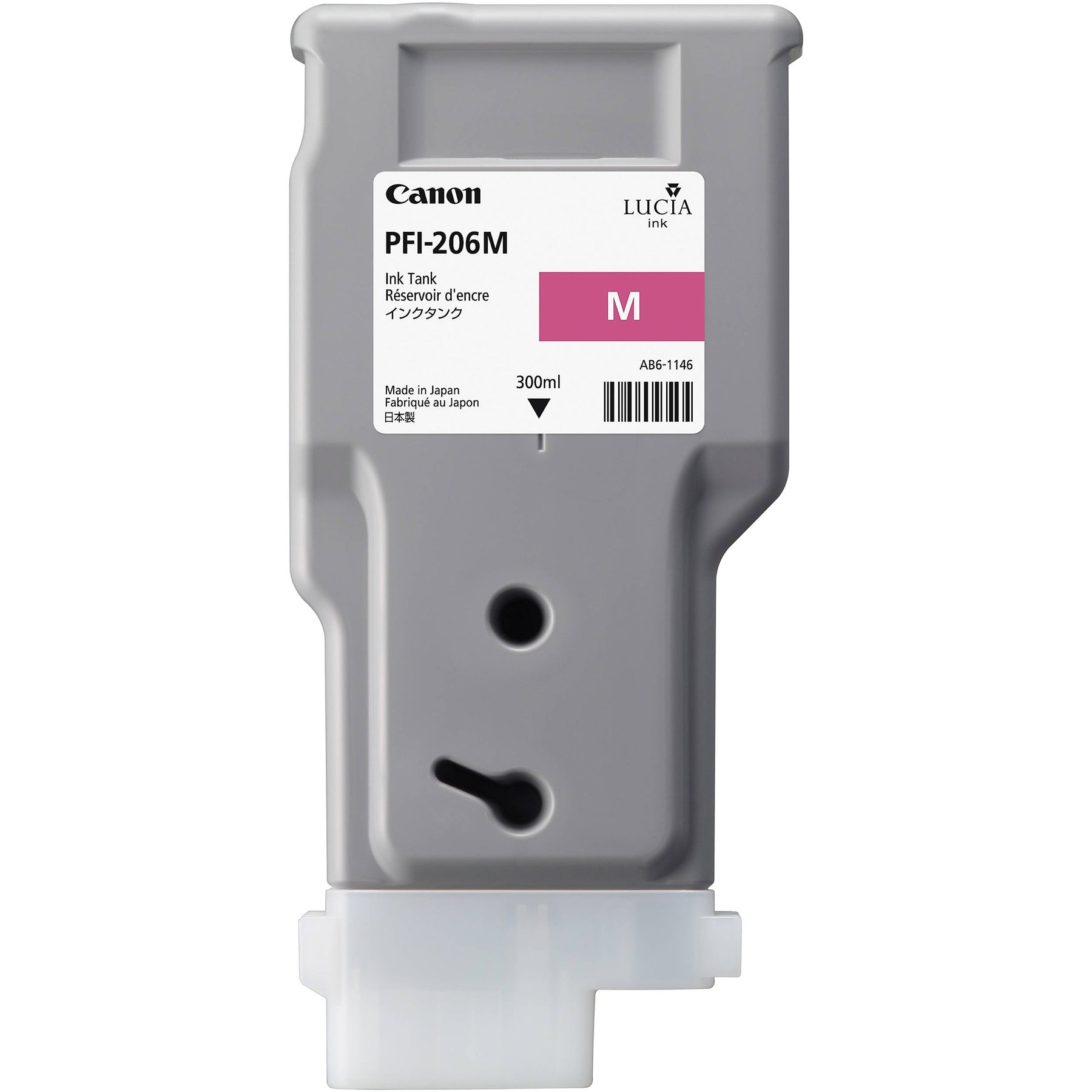 New, Pre-Owned - Canon PFI-206 300mL Magenta Ink Cartridge