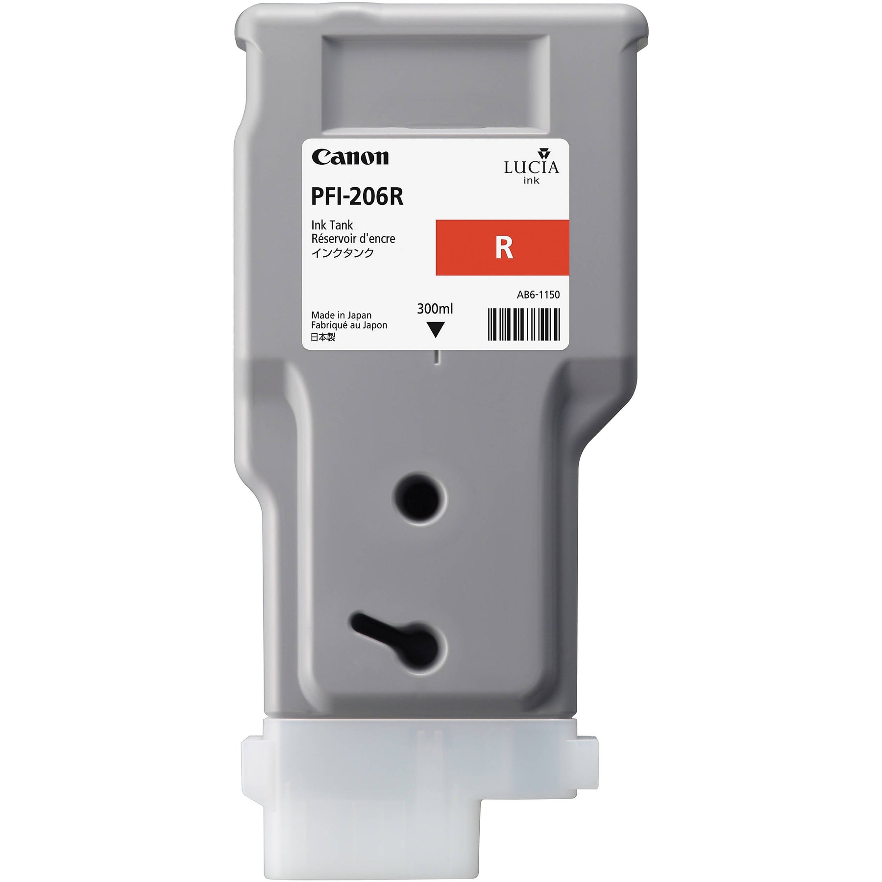 New, Pre-Owned - Canon PFI-206 300mL Red Ink Cartridge
