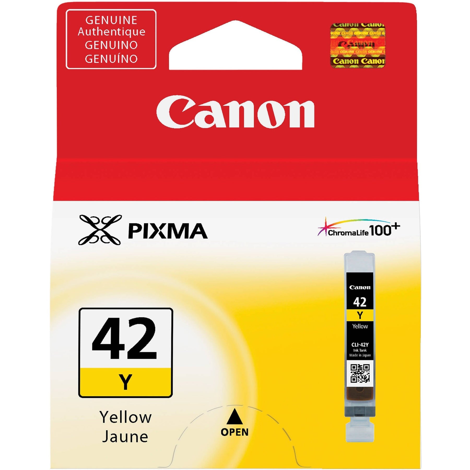 New, Pre-Owned - Canon CLI-42 Yellow Ink Tank
