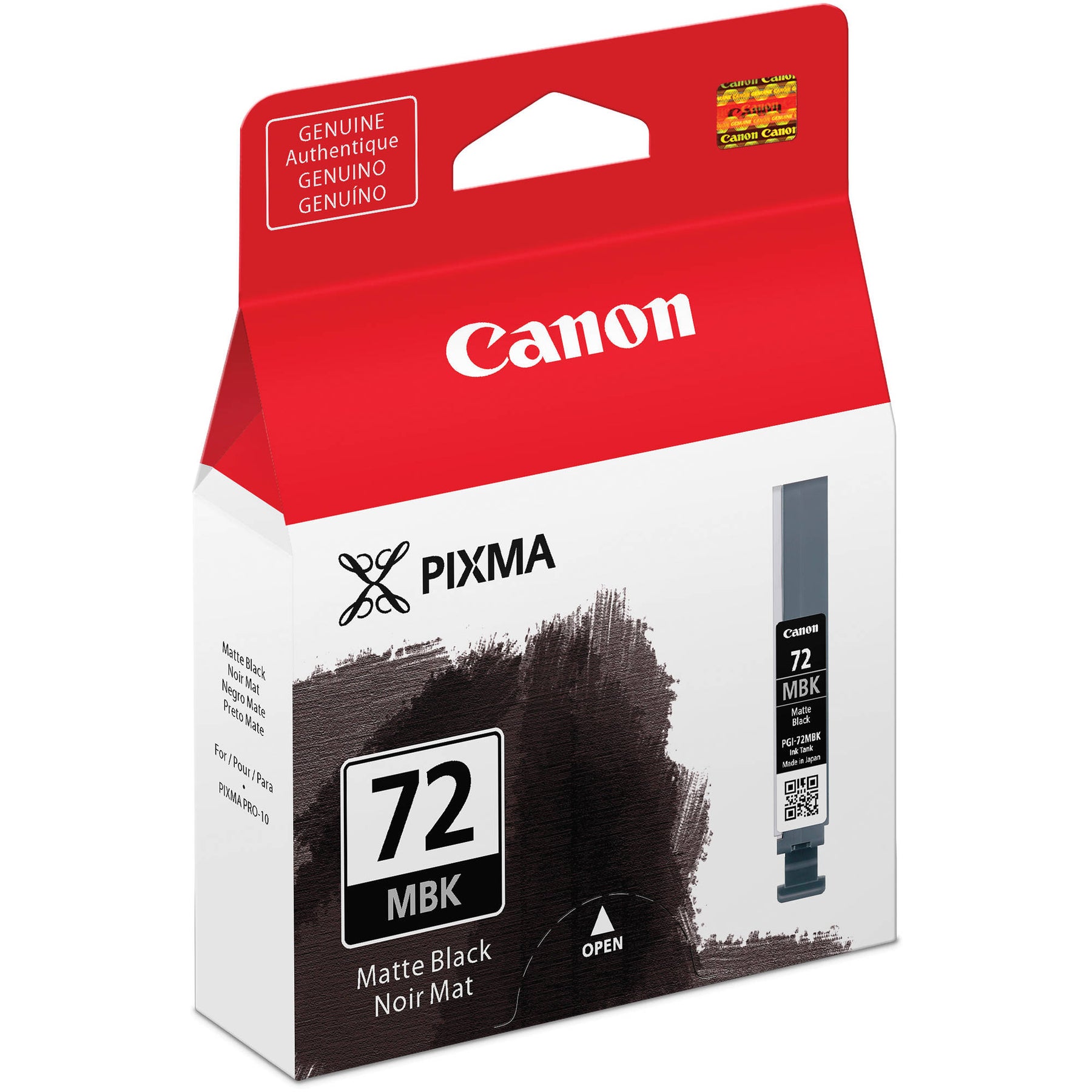 New, Pre-Owned - Canon PGI-72 Matte Black Ink Cartridge